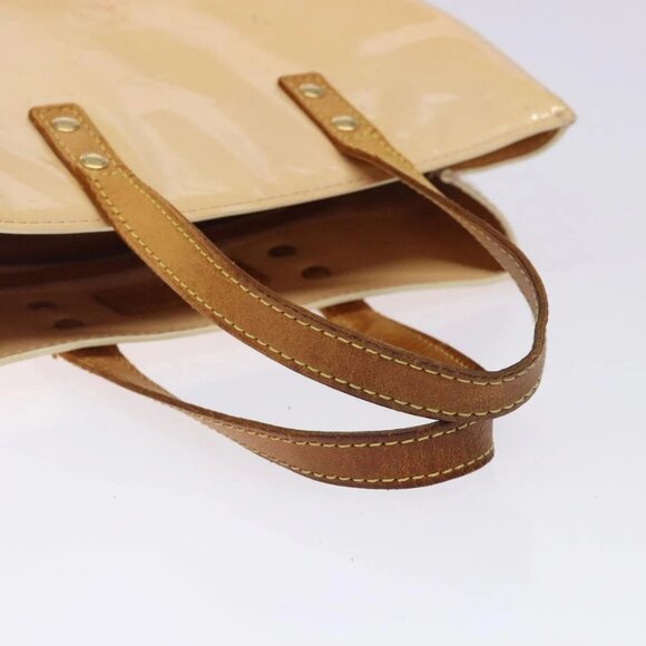 LOUIS VUITTON Monogram Vernis Reade PM Bag Marshmallow Pink M91306 Auth bs27748 - Picture 7 of 16